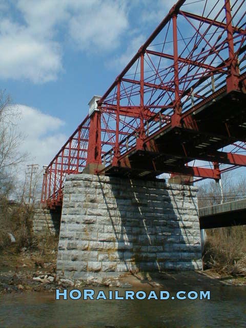 waterview of railroad bridge