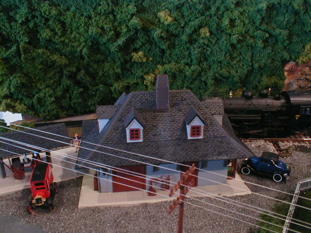 Model T Ford Truck at station