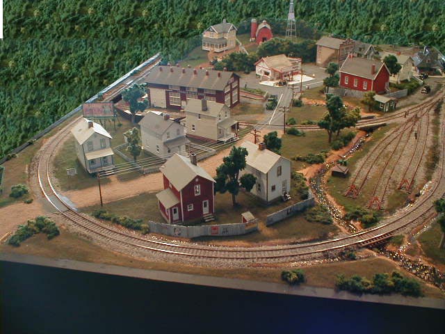 1930s small town america and railroad