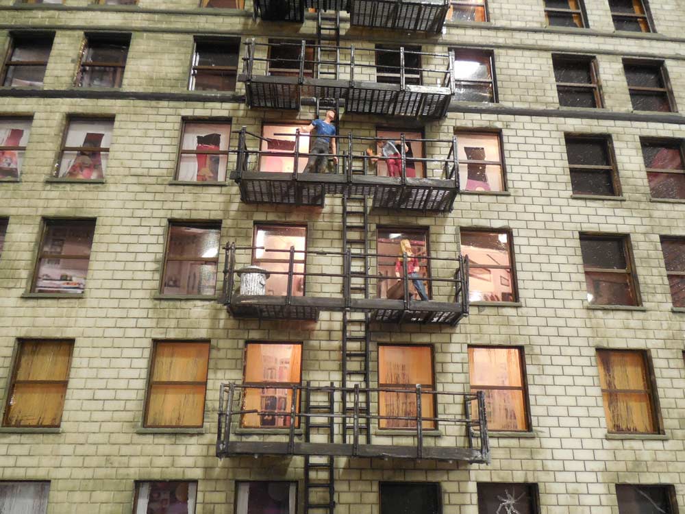 fire escape drama