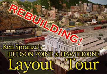 LAYOUT - KEN SPRANZA HUDSON POINT AND HAWTHORNE RR